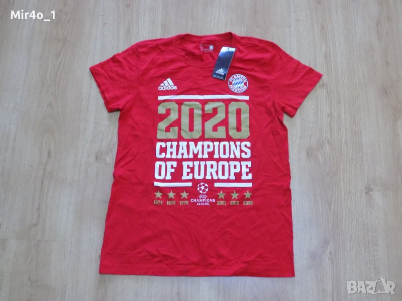нова футболна тениска bayern munich adidas екип оригинал спорт мъжка S, снимка 1
