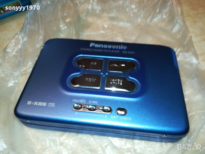 SOLD OUT-panasonic metal walkman-made in taiwan 2410211642, снимка 1