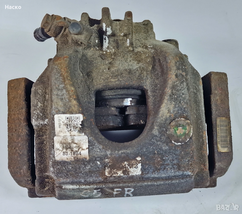 Преден Десен Спирачен Апарат Citroen C5 III X7 2.0 HDI Ситроен Ц5 III Х7 2008-2017, снимка 1