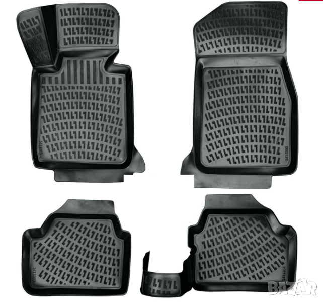 Гумени стелки RizLine за BMW 3 G20 2019-, снимка 1