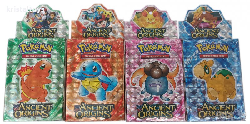 Покемон Pokemon, карти за игра и колекция с герои и точки Ancient Origins, снимка 1