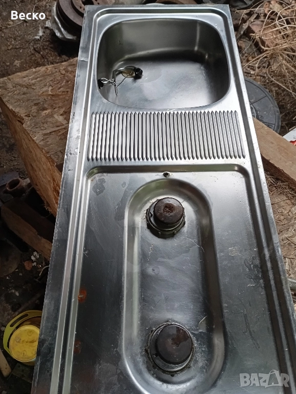 Мивка и газови котлони, снимка 1