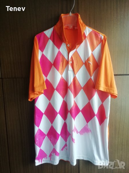 Puma Golf Polo оригинална мъжка тениска фланелка Dry Cell, снимка 1