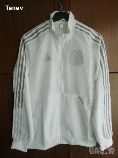 MEXICO UNIFORIA ANTHEM ADIDAS оригинално ново горнище Мексико Национален Отбор, снимка 1