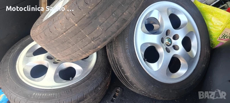 Оригинални Алуминиеви джанти 5х100 16ц за Алфа, снимка 1