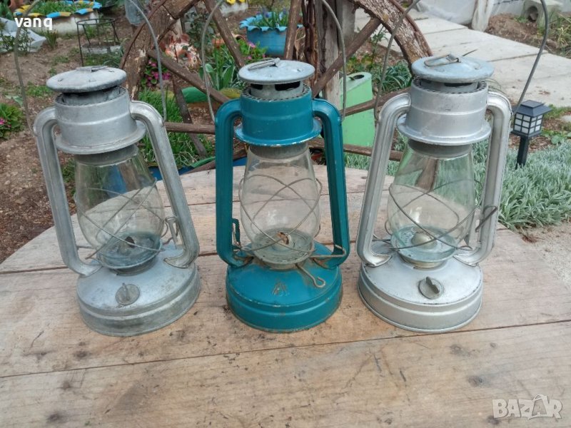 Ретро газени фенери, снимка 1
