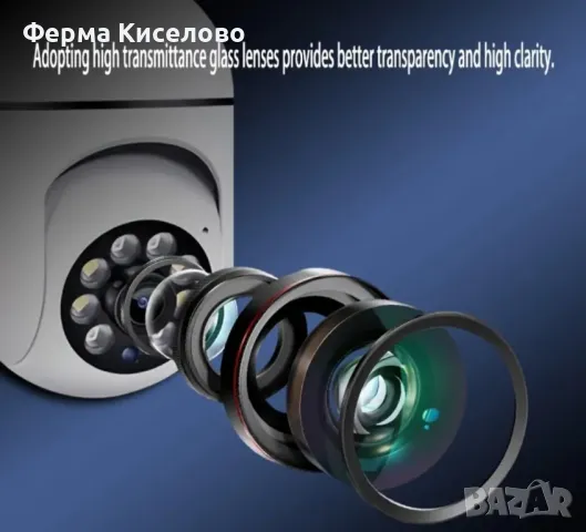 външна охранителна камера+карта памет 64гб, снимка 7 - IP камери - 47794543