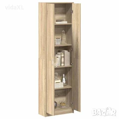 vidaXL Гардероб Сонома дъб 55 x 25 x 189 см Инженерна дървесина, снимка 3 - Гардероби - 56147045