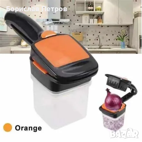 Кухненско, мултифункционално ренде за плодове и зеленчуци 5 в 1 Genius Nicer Dicer, снимка 11 - Аксесоари за кухня - 56008314