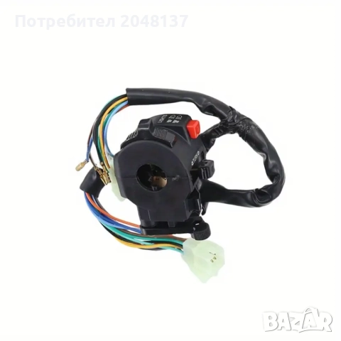 Ляв комбиниран превключвател (модул за управление на светлини). За ATV, мотоциклети и офроуд машини., снимка 5 - Аксесоари и консумативи - 51887285