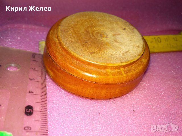 СТАРА МАЛКО ДЕКОРАТИВНА ДЪРВЕНА ЧИНИЙКА За МЕХАНА БИТОВ КЪТ КОЛЕКЦИЯ ДЕКОРАЦИЯ 42903, снимка 6 - Декорация за дома - 44312662