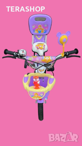Детски велосипет 14 инча , циклама, снимка 1
