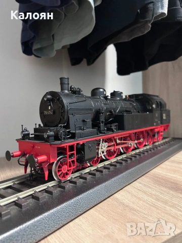 Колекционерси локомтивен влак Märklin German Federal Railroad (DB) Class 078 steam tank