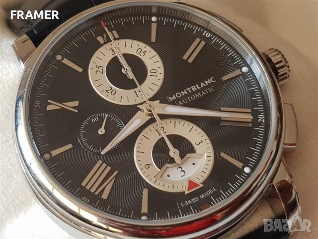 НОВ Часовник Монтбланк Montblanc 4810 Automatic Chronograph, снимка 5 - Мъжки - 41384480