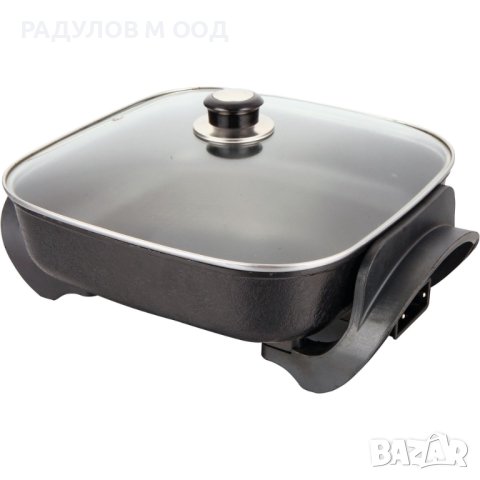 Електрическа тава с капак ELITE FP-1500BL 1500W, снимка 2 - Други - 44418411
