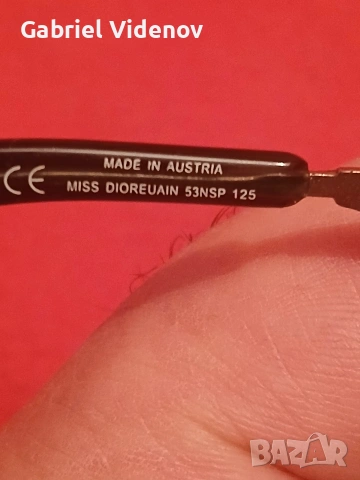 Рамки за очила Christian Dior., снимка 7 - Слънчеви и диоптрични очила - 53633397