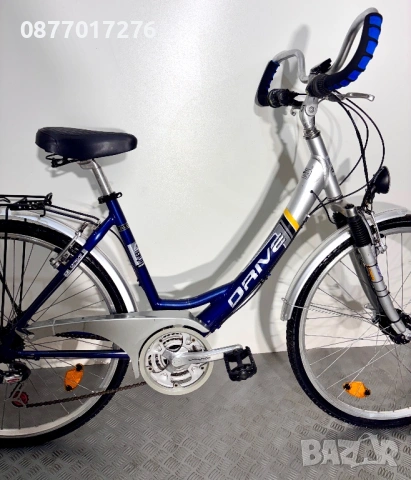 Алуминиев градски велосипед Drive 28 цола/ колело, снимка 4 - Велосипеди - 53733202