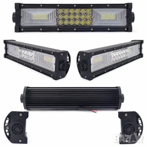 LED бар 72W 35 см, снимка 2 - Аксесоари и консумативи - 55864444