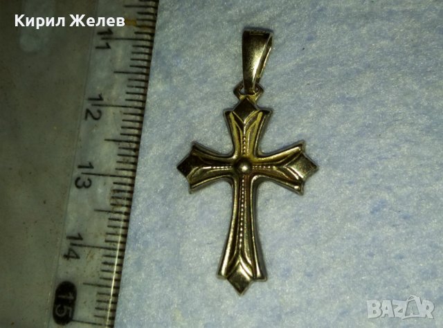 СТИЛНО ОРНАМЕНТИРАНО СРЕБЪРНО НАГРЪДНО КРЪСТЧЕ СРЕБРО 925 КРЪСТ МАЙСТОРСКА ИЗРАБОТКА 39930, снимка 12 - Колиета, медальони, синджири - 42425169