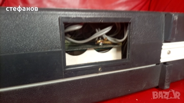 Ретро японски грамофон-куфарче, лампово, model-spe-7, снимка 9 - Антикварни и старинни предмети - 52748821