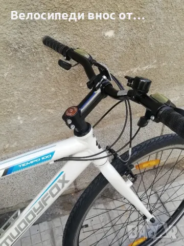 Алуминиев велосипед 28 цола 21 скорости палцови команди shimano много запазено технически ок , снимка 5 - Велосипеди - 48499019