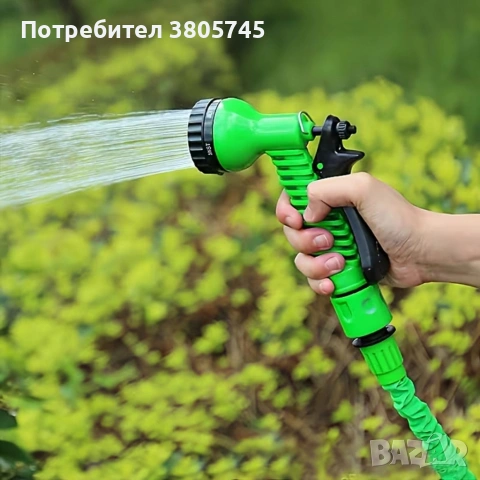 Мултифункционален градински пистолет за поливане – 6 режима на работа, ергономичен дизайн, снимка 7 - Градински инструменти - 53374131