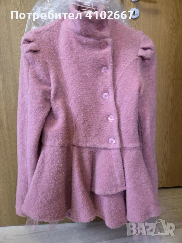 Елегантно дамско Палто, снимка 3 - Палта, манта - 53509974