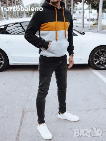 Мъжки суичър, 3цвята , снимка 6 - Суичъри - 47821125