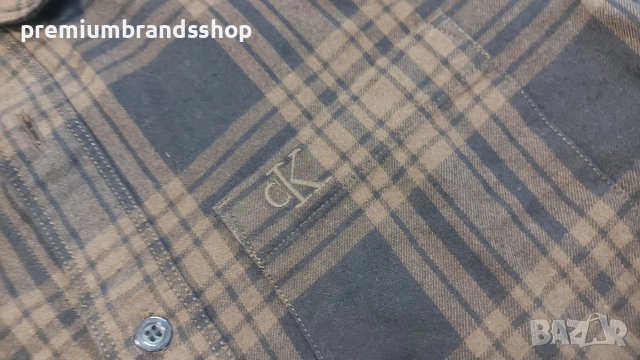 Calvin klein jeans S размер мъжка , снимка 2 - Ризи - 52619425