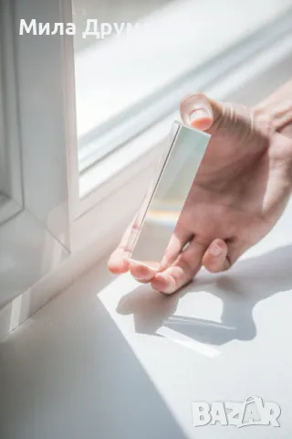 Стъклена призма 10см., снимка 2 - Други - 43638815