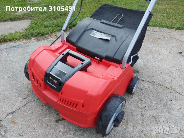 Аератор 2 бр.вертикулатор Einhell с кош електрически, снимка 10 - Градинска техника - 41313951