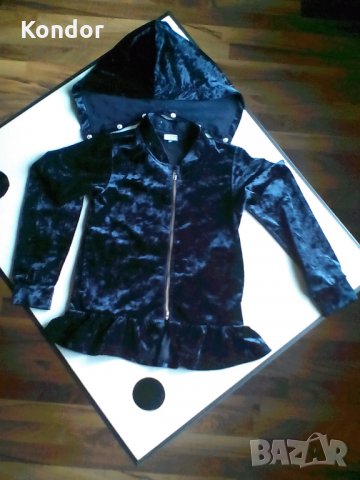 СУИЧЕР 122/128 за 6 – 8 годишно момиче, снимка 3 - Детски анцузи и суичери - 34276794