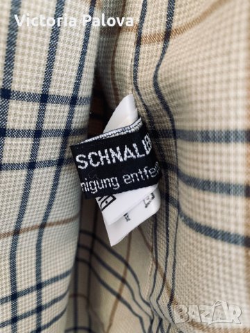 Идеален модерен тренчкот/шлифер DELMOD, снимка 13 - Палта, манта - 39742840