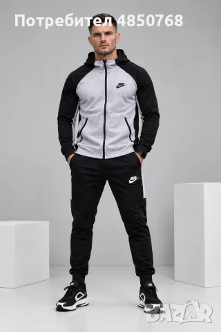 мъжки памучен екип Nike