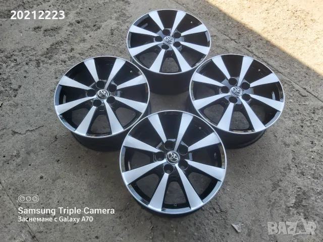 4 броя алуминиеви джанти за Toyota Rav4,Corolla,Auris,Avensis,Camry 17, снимка 5 - Гуми и джанти - 50109464