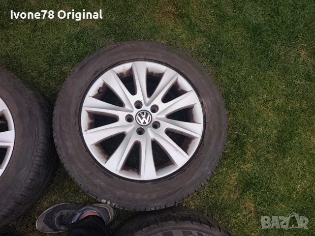 ПРОМОЦИЯ АЛУМИНИЕВИ ДЖАНТИ за VW TIGUAN 5x112 17цола.Отлично състояние., снимка 6 - Гуми и джанти - 53726881