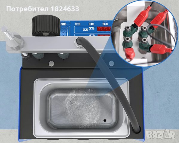 НОВ Стенд почистващ за дюзи Autory CN100 ултразвукова вана. НАЛИЧЕН, снимка 4 - Други машини и части - 39442096