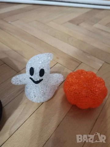 Хелоуин украса скелет лампи прилеп, снимка 3 - Други - 52216883