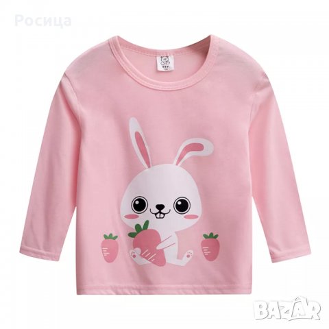 Детска блуза с дълъг ръкав за 1 годишно дете размер 80 