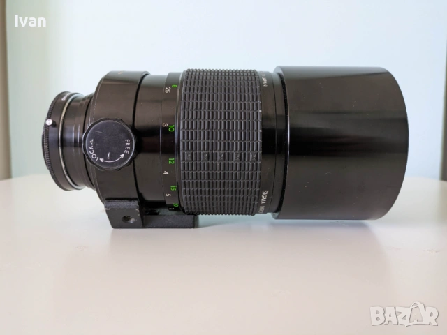 Sigma 1:5.6 f=400mm огледален обектив за Sony E Mount + адаптер Mi 7000/MD към Minolta MD