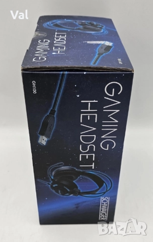 Гейминг слушалки с LED осветление Schwaiger GH100, снимка 4 - Слушалки и портативни колонки - 52454602