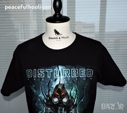 Disturbed Evolution T-Shirt Size Large, снимка 2 - Тениски - 53572242