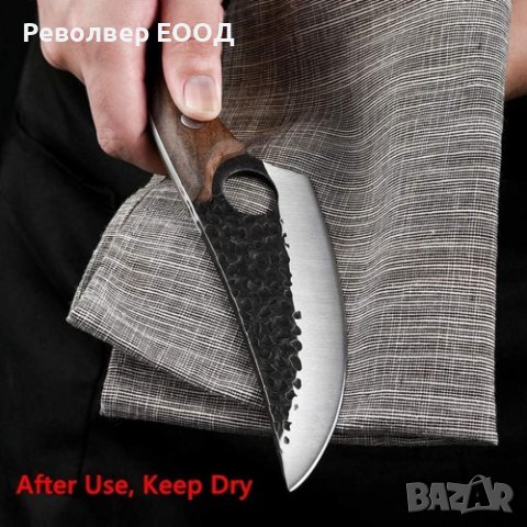 Ловен нож с кания, снимка 3 - Ножове - 42073554