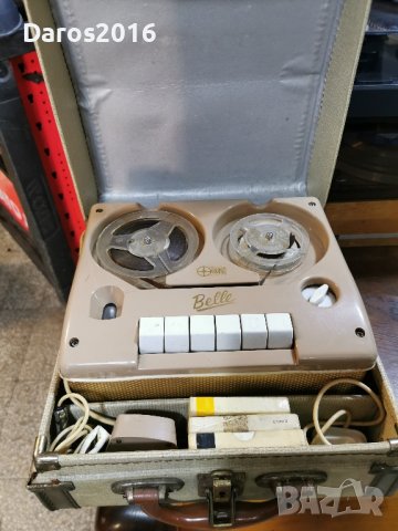 Лампов магнетофон Sound Belle , снимка 8 - Други ценни предмети - 42157404