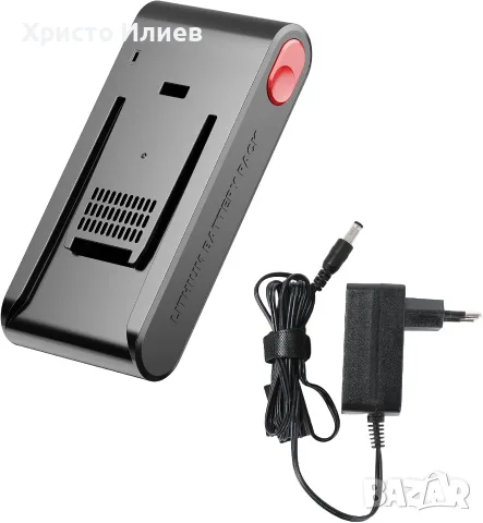 Батерия Зарядно Филтри за прахосмукачка ElecKeys K10, снимка 2 - Прахосмукачки - 55960869