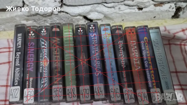 Аудио касети - Рок и МЕТАЛ Музика , снимка 3 - Аудио касети - 39969272