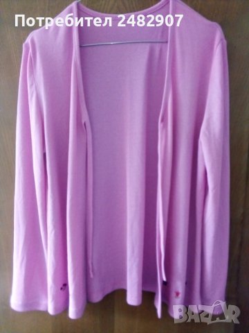 Дамска розова жилетка, снимка 5 - Жилетки - 40848431