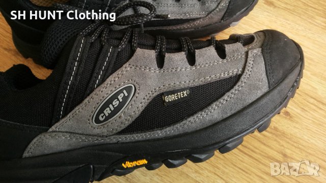 CRISPI GORE-TEX Vibram Real Leather Shoes за лов туризъм размер EUR 37 обувки водонепромокаеми - 253, снимка 4 - Дамски боти - 41046707