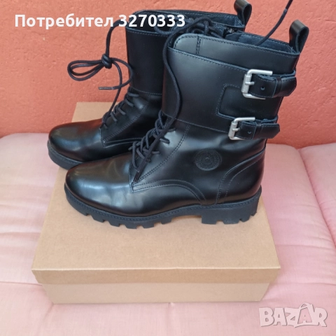 Дамски боти от естествена кожа 