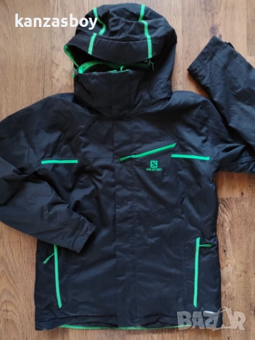 Salomon Advanced Skin Dry 10k - мъжко ски-сноуборд яке р-р М, снимка 5 - Якета - 52160008